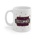 OSTOMATE White Ceramic Mug