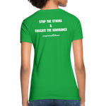 Women's T-Shirt Crohn's Disease Awareness - bright green