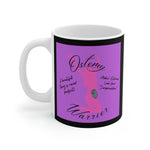 MAKIN' OSTOMIES LOOK GOOD White Ceramic Mug (Warrior)