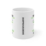 MAKE YOUR STOMA HAPPY White Ceramic Mug