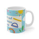 MAKIN' OSTOMIES LOOK GOOD White Ceramic Mug