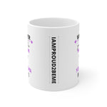 MAKE YOUR STOMA HAPPY White Ceramic Mug