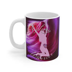 OSTOMY WARRIOR White Ceramic Mug (female)