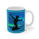 OSTOMY WARRIOR White Ceramic Mug (female)