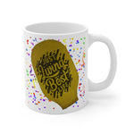 LIVING THE BEST LIFE OSTOMY BAG White Ceramic Mug