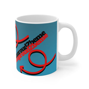 BE BOLD, BE PROUD, BE YOU White Ceramic Mug (male)