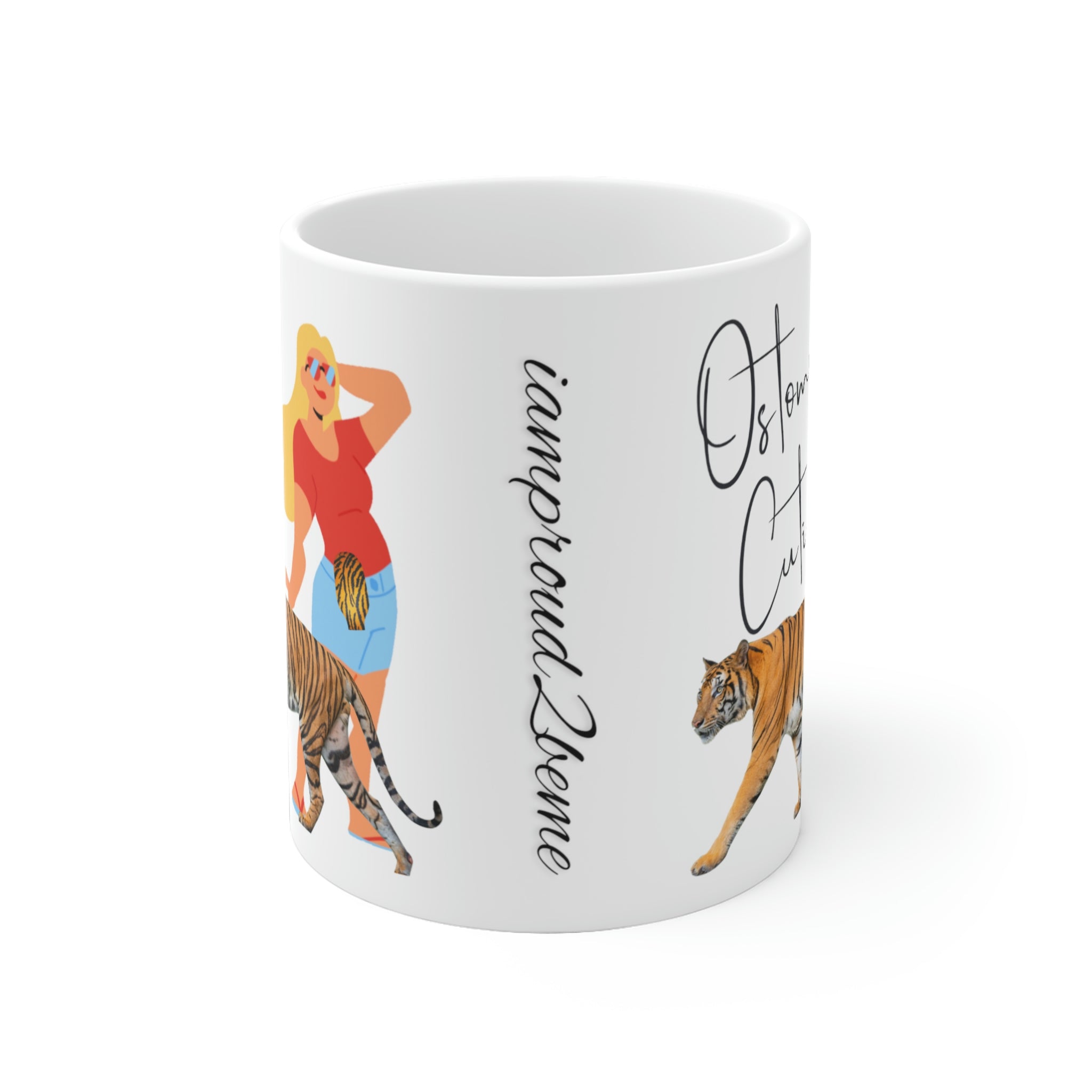 OSTOMY CUTIE White Ceramic Mug