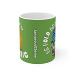 NORMAL IS BORING White Ceramic Mug