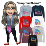 MAKIN' OSTOMIES LOOK GOOD CUPCAKES Premium Long Sleeve T-Shirt (gals)