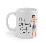 OSTOMY CUTIE White Ceramic Mug