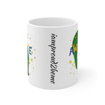 AWESOME DAY White Ceramic Mug