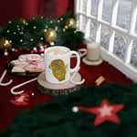 AWESOME DAY White Ceramic Mug