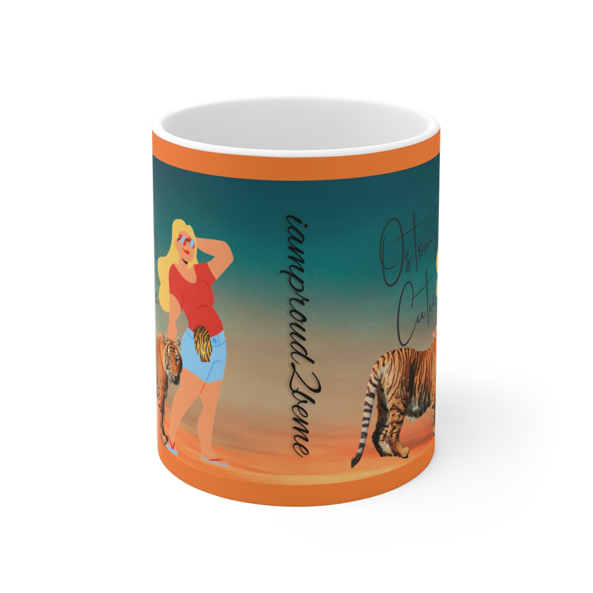 OSTOMY CUTIE White Ceramic Mug