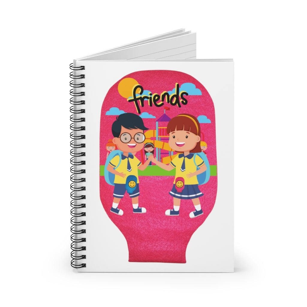 OSTOMY FRIENDS Spiral Notebook - Ruled Line