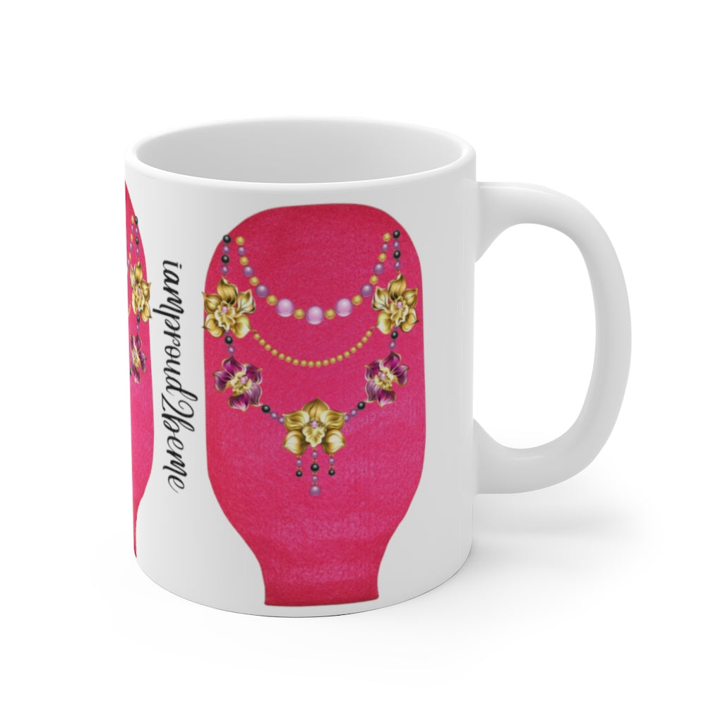 BAGGIN' IN STYLE White Ceramic Mug