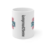 OSTOMATE White Ceramic Mug
