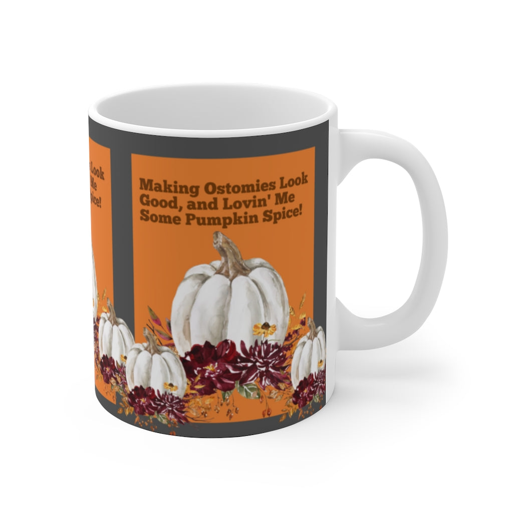 LOVIN' ME SOME PUMPKIN SPICE White Ceramic Mug