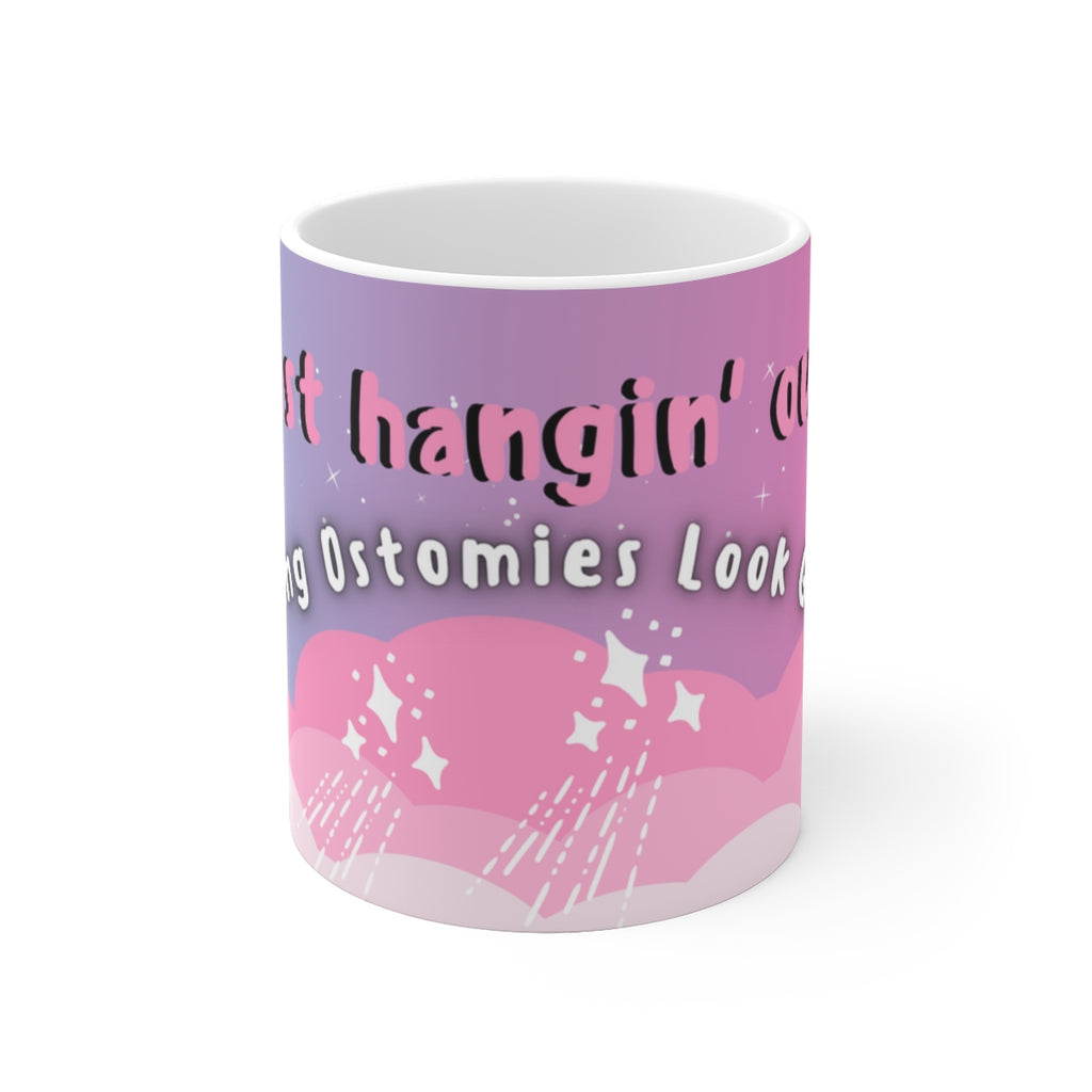 MAKIN' OSTOMIES LOOK GOOD White Ceramic Mug