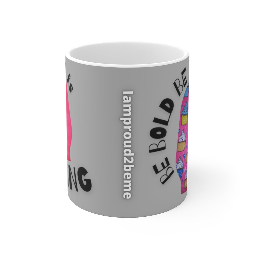 NORMAL IS BORING White Ceramic Mug