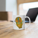 AWESOME DAY White Ceramic Mug