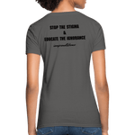 Women's T-Shirt Chronic Illness Awareness - charcoal