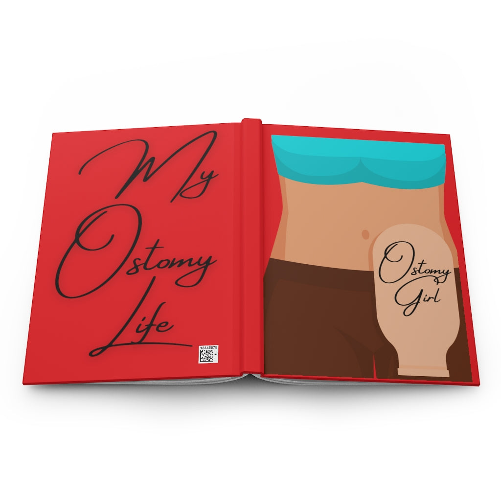 OSTOMY GIRL Hardcover Journal (Matte)
