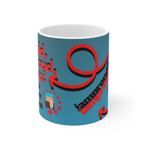 BE BOLD, BE PROUD, BE YOU White Ceramic Mug (female)