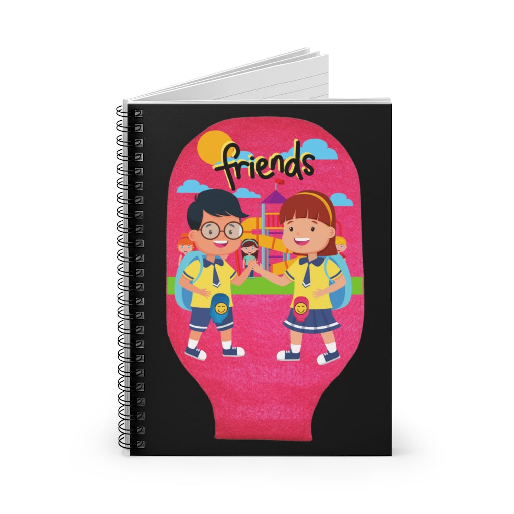 OSTOMY FRIENDS Spiral Notebook - Ruled Line