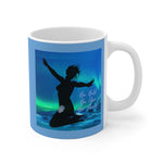 OSTOMY WARRIOR White Ceramic Mug (female)