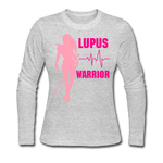Women's Long Sleeve Jersey T-Shirt - gray
