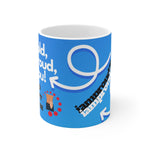 BE BOLD, BE PROUD, BE YOU White Ceramic Mug (male)