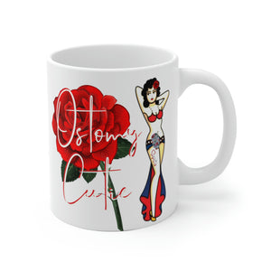 OSTOMY CUTIE White Ceramic Mug
