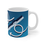 BE BOLD, BE PROUD, BE YOU White Ceramic Mug (male)