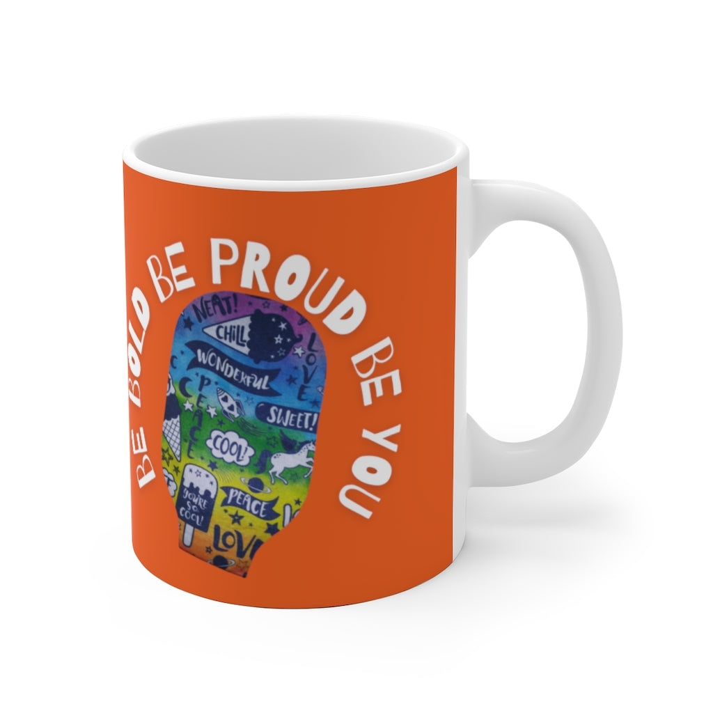 NORMAL IS BORING White Ceramic Mug