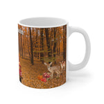 LIVIN' & LOVIN' FALL White Ceramic Mug