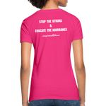 Women's T-Shirt Crohn's Disease Awareness - fuchsia
