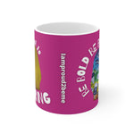 NORMAL IS BORING White Ceramic Mug