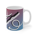 BE BOLD, BE PROUD, BE YOU White Ceramic Mug (male)