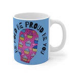 NORMAL IS BORING White Ceramic Mug