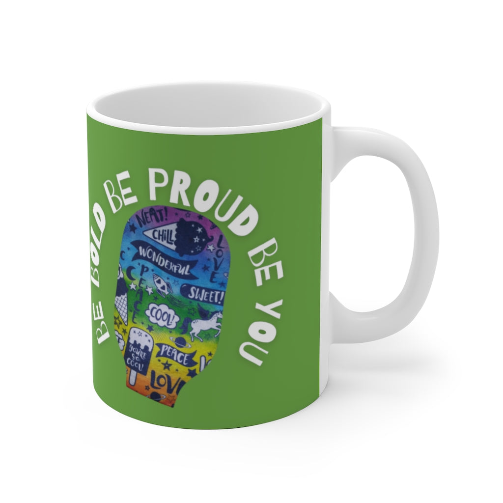 NORMAL IS BORING White Ceramic Mug