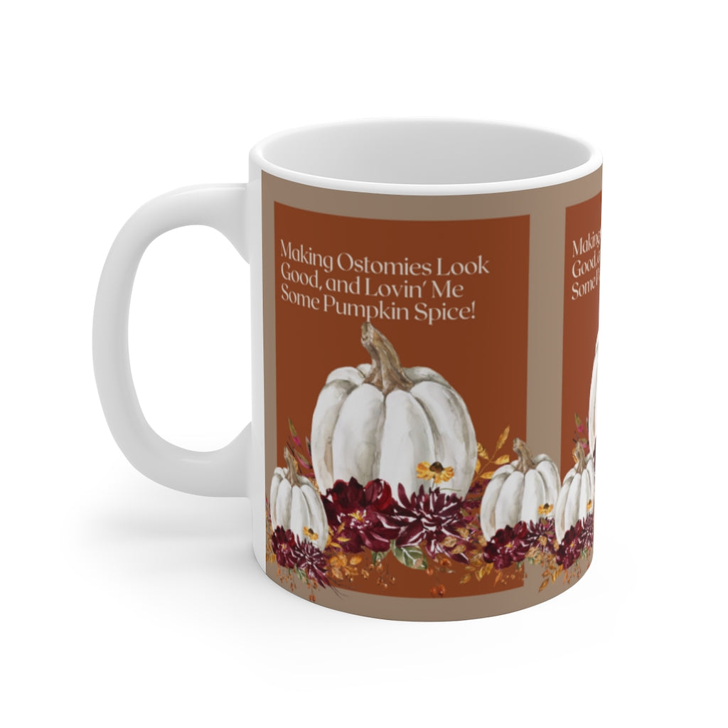 LOVIN' ME SOME PUMPKIN SPICE White Ceramic Mug