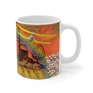 LIFE IS GOOD White Ceramic Mug