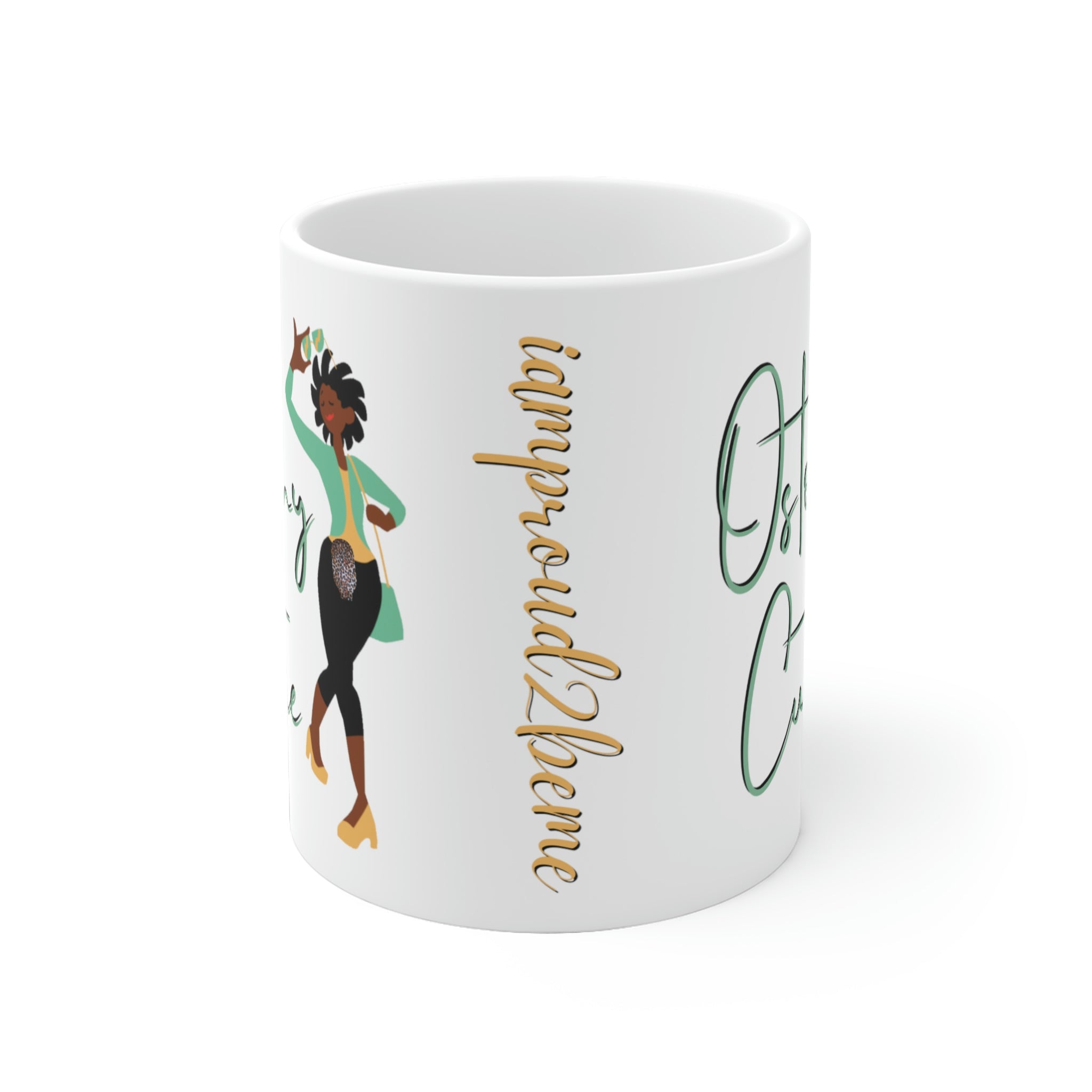 OSTOMY CUTIE White Ceramic Mug