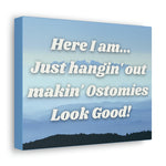 MAKIN' OSTOMIES LOOK GOOD (Canvas Gallery Wrap)