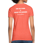 Women's T-Shirt Crohn's Disease Awareness - heather coral