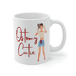 OSTOMY CUTIE White Ceramic Mug