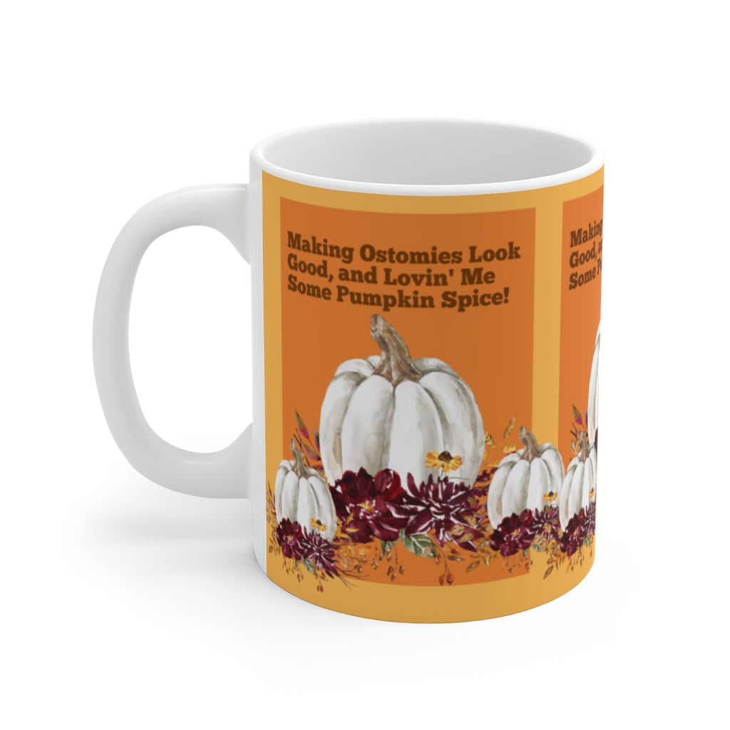LOVIN' ME SOME PUMPKIN SPICE White Ceramic Mug