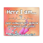Makin' Ostomies Look Good (Canvas Gallery Wrap)