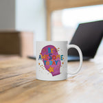 AWESOME DAY White Ceramic Mug