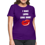 Women's T-Shirt Lupus Awareness - purple